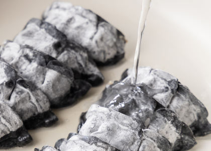 黒門餃子の焼き方2